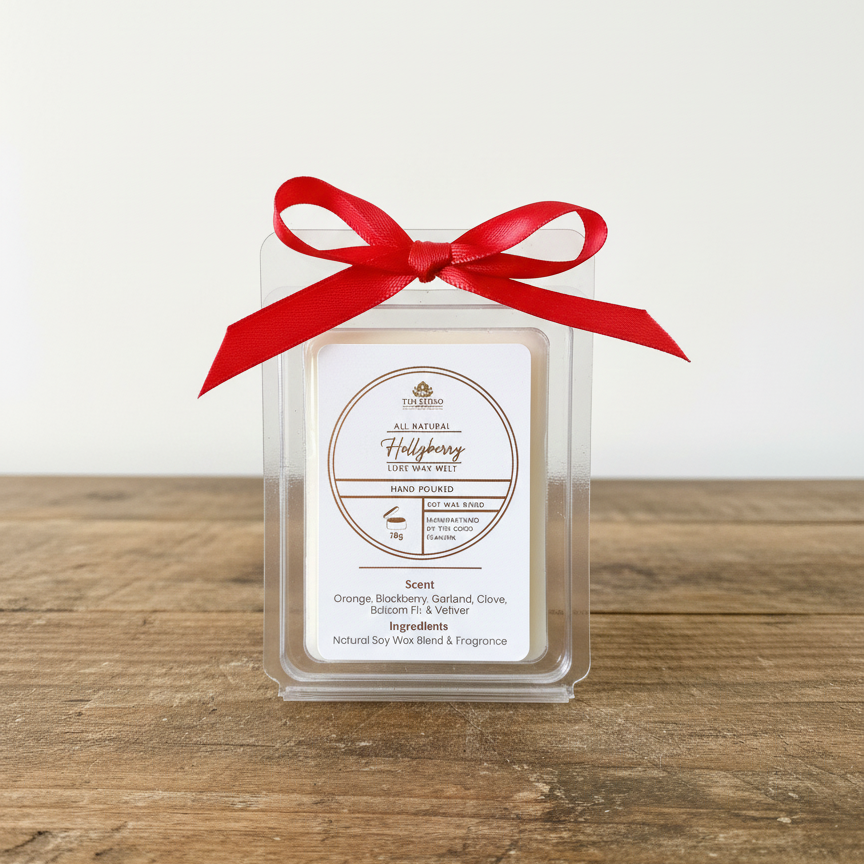 Hollyberry - Luxe Hand-Poured Natural Soy Wax Melts