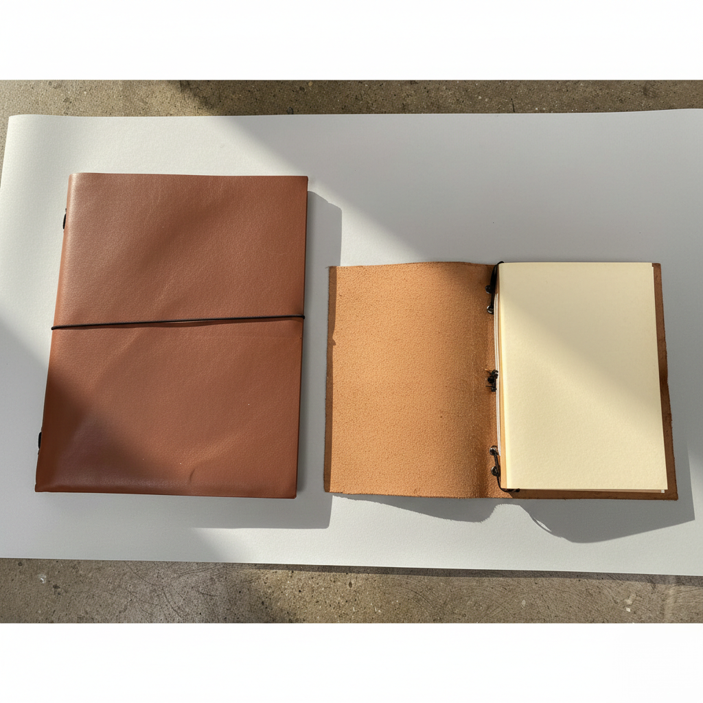 The Artisan Traveler’s Leather Folio | Journal | Wiccan Center
