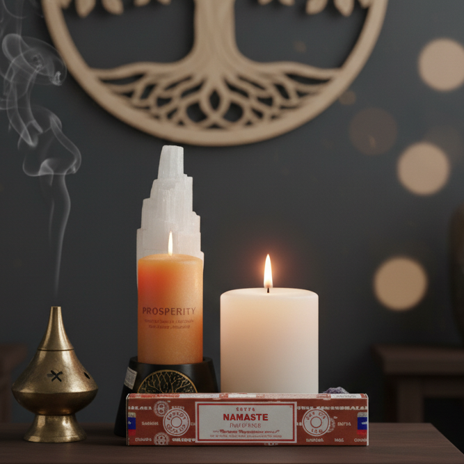 Namaste Satya Incense - Premium Handcrafted Aromatic Sticks for Serenity and Meditation | | Wiccan Center