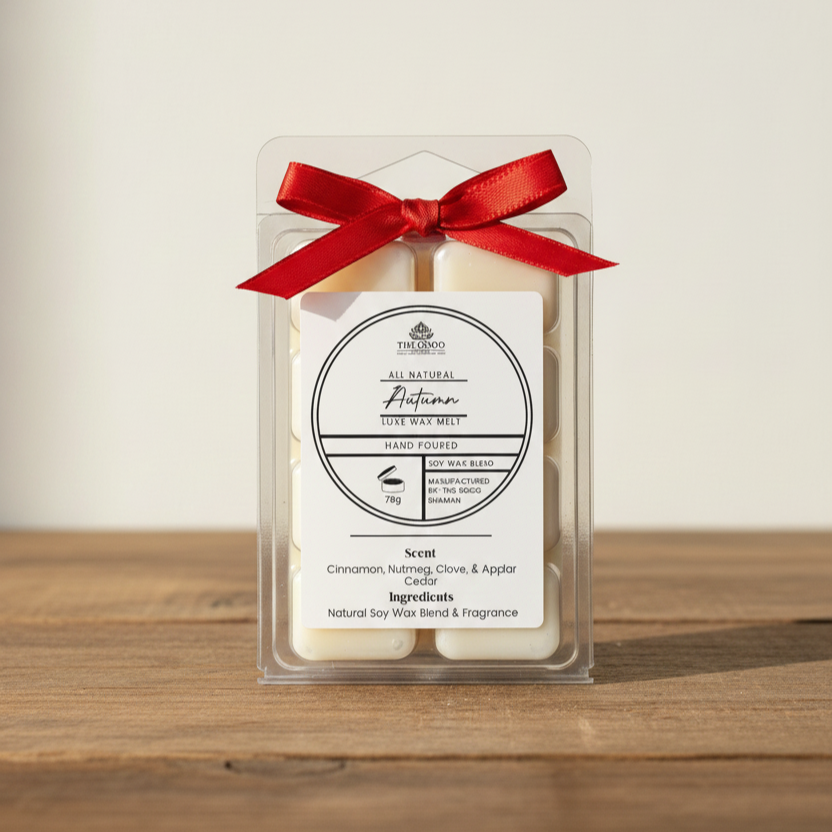 Autumn - Luxe Hand-Poured Natural Soy Wax Melts