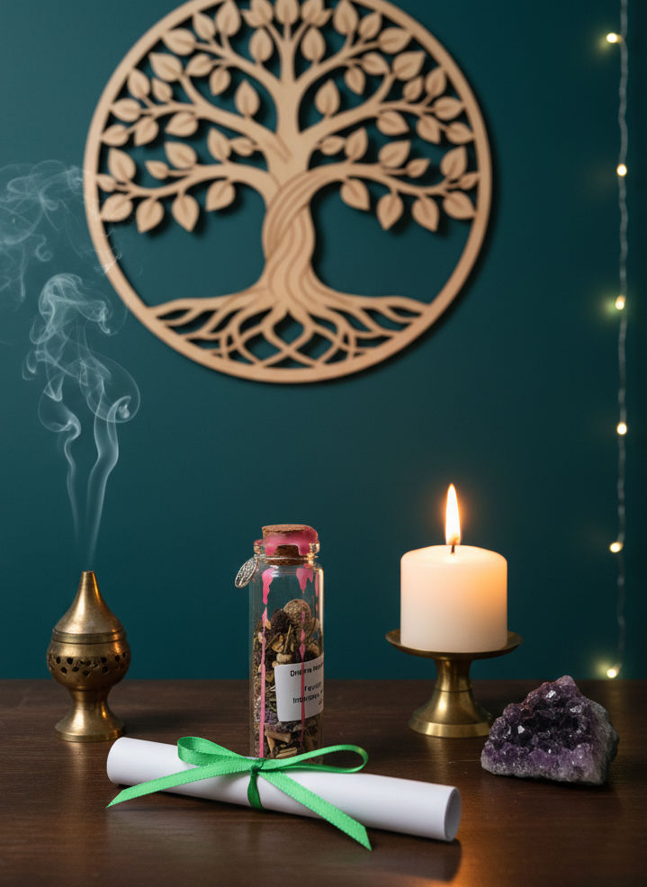 Fertility Intention Spell Jar for Manifesting Your Dreams of Parenthood | Spell Jar | Wiccan Center