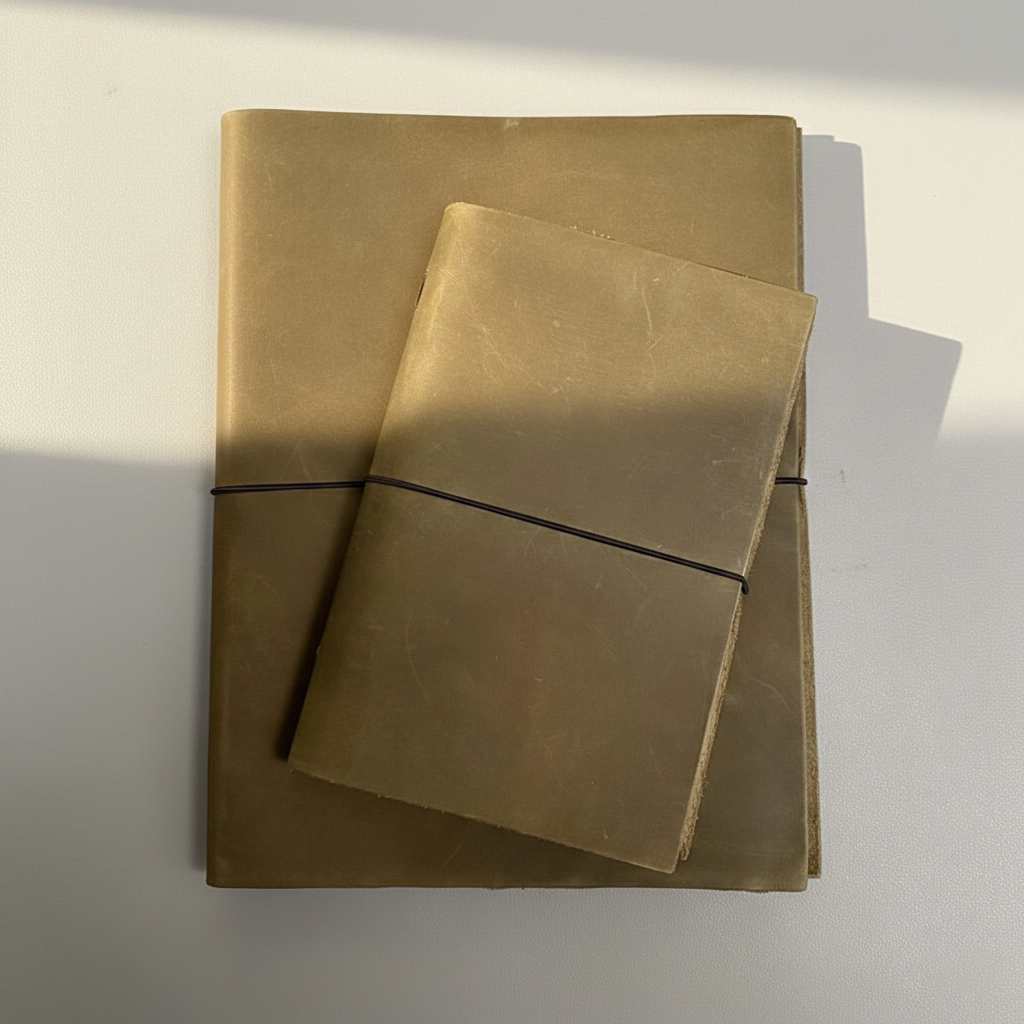 The Artisan Traveler’s Leather Folio | Journal | Wiccan Center