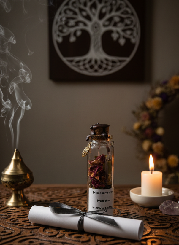 Protection Spell Jar for Spiritual Safety and Energy Shielding | Spell Jar | Wiccan Center