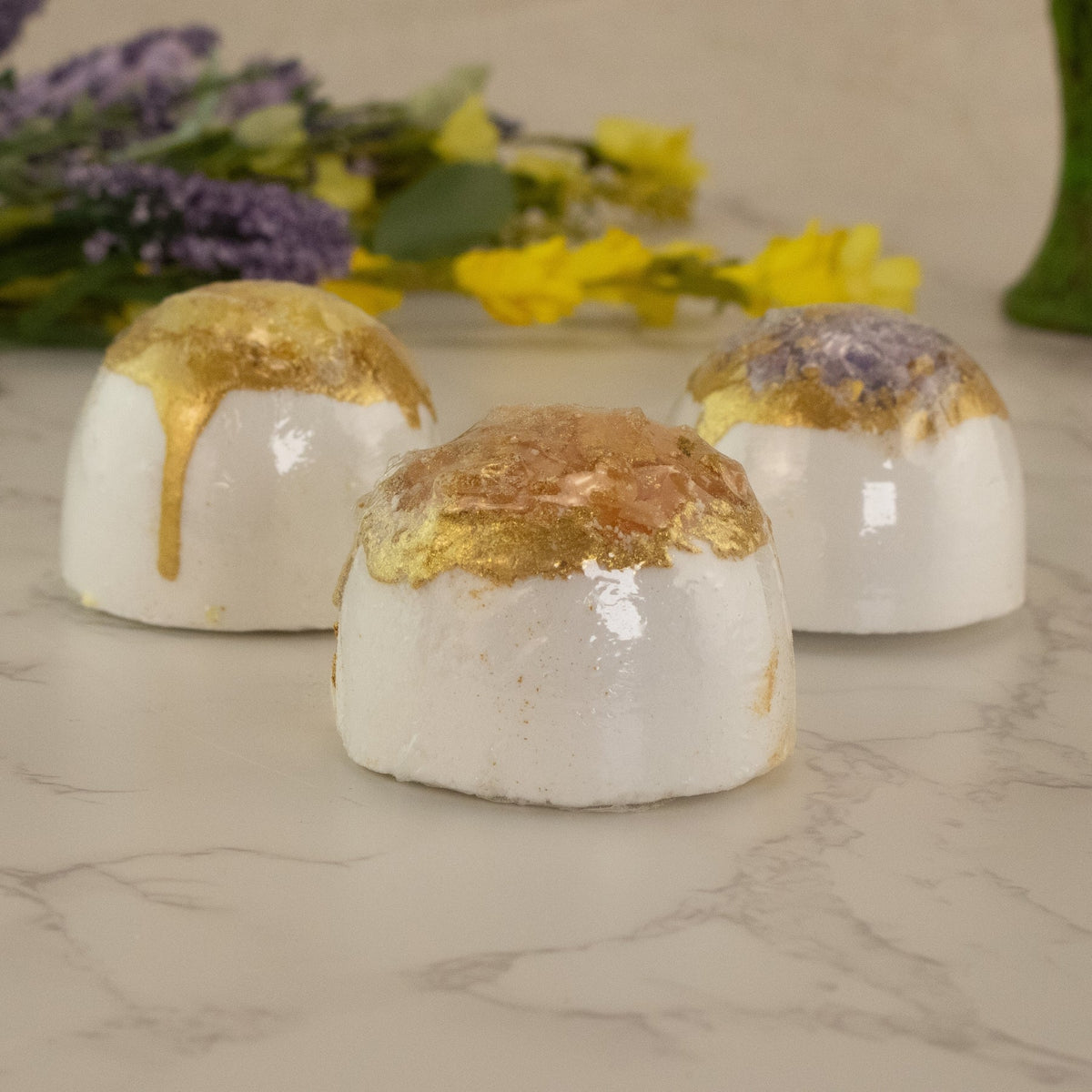 Geode Chakra Healing Bath Bomb with Crystal | | Wiccan Center