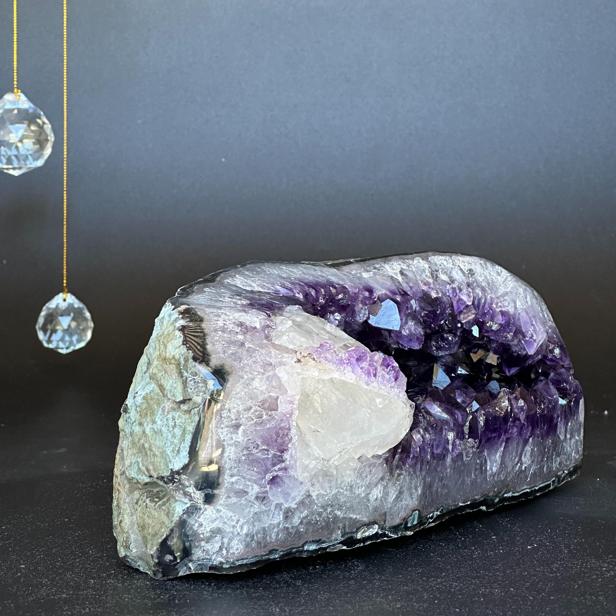 Giant Purple Amethyst Geode Crystal | Geodes & Bowls | Wiccan Center