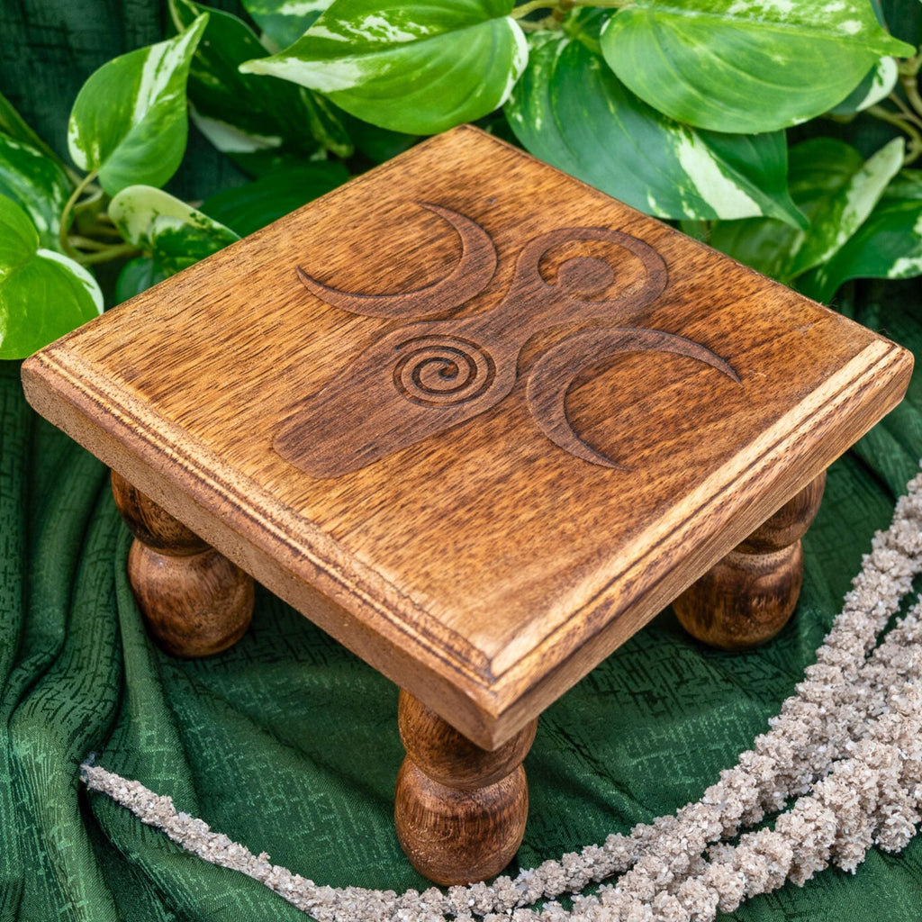 Wood Goddess Altar Table | | Wiccan Center