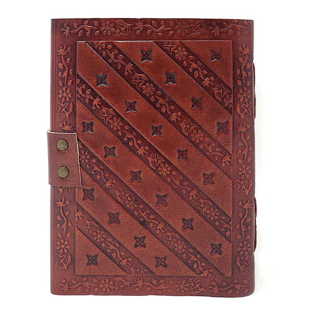 Moon Goddess Leather Journal with Latch Closure | Journal | Wiccan Center
