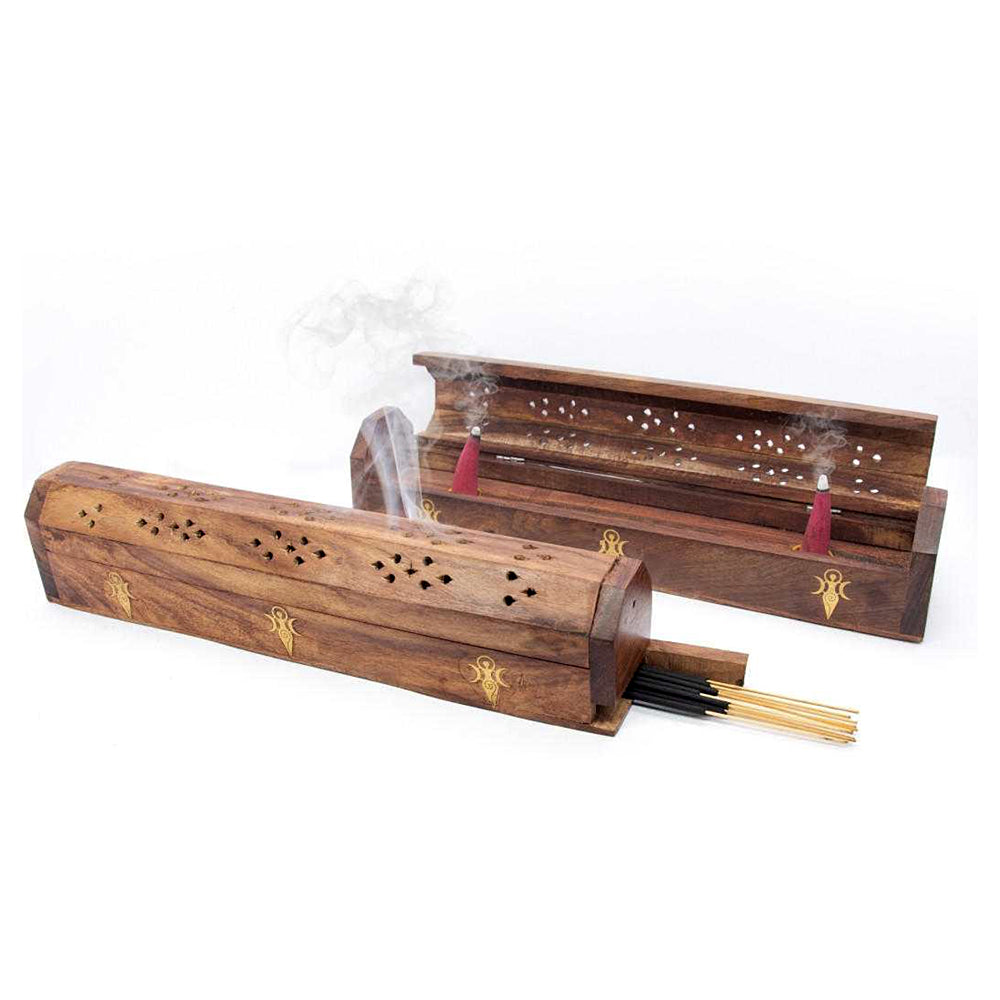 Goddess Coffin Incense Burner | Incense Burner | Wiccan Center
