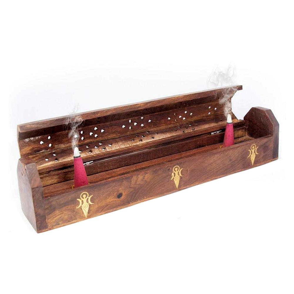 Goddess Coffin Incense Burner | Incense Burner | Wiccan Center
