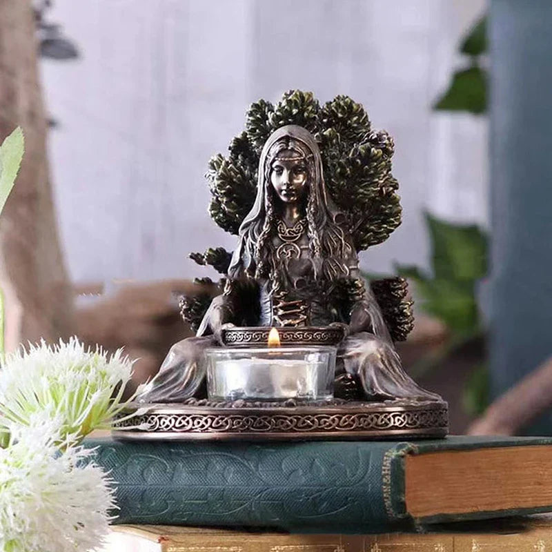 Celtic God & Goddess Candle Holder | Candle | Wiccan Center