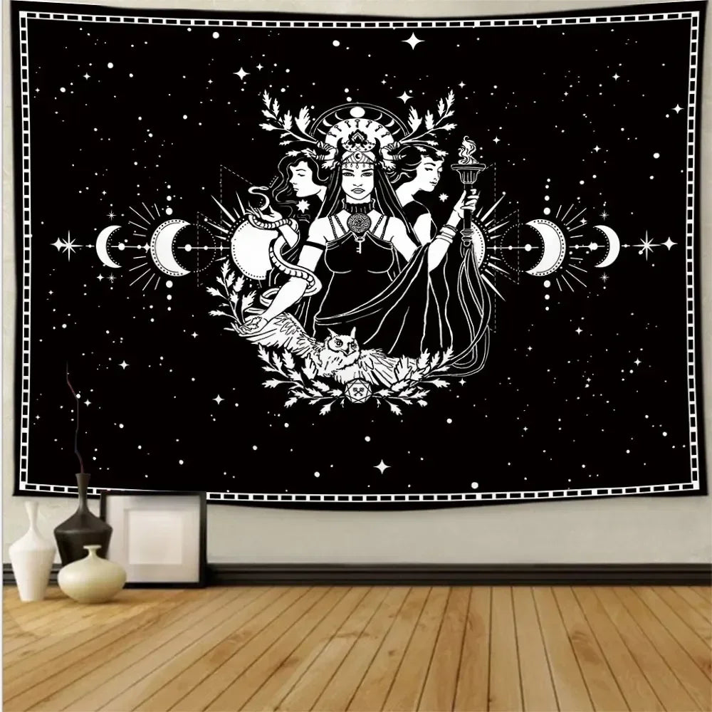 Witchy Design Tapestries | home decor | Wiccan Center