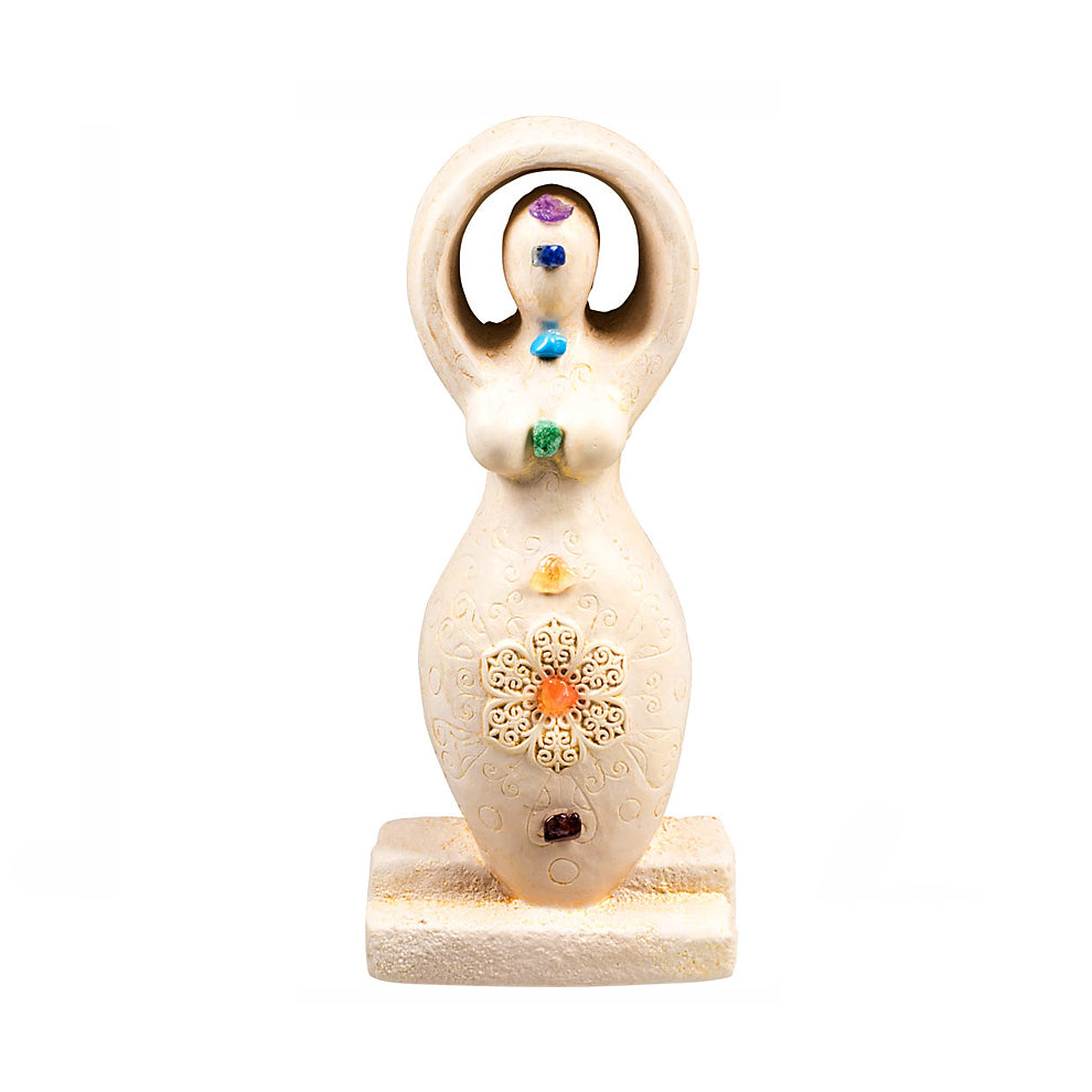 7 Chakras Goddess Figurine | Figurine | Wiccan Center