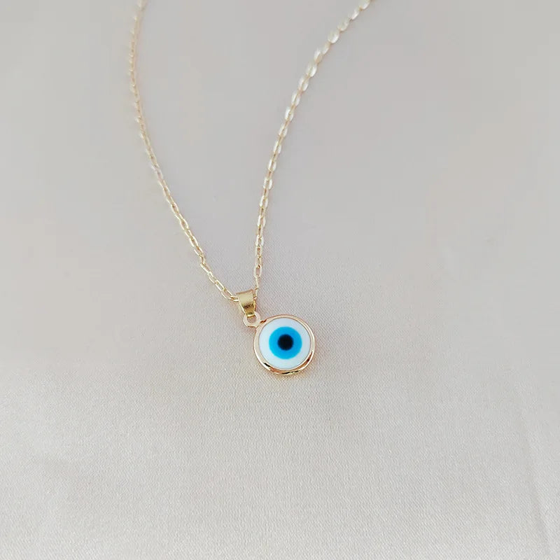 Gold Evil Eye Necklaces | necklace | Wiccan Center