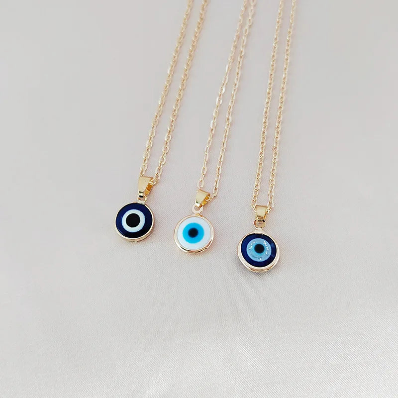 Gold Evil Eye Necklaces | necklace | Wiccan Center
