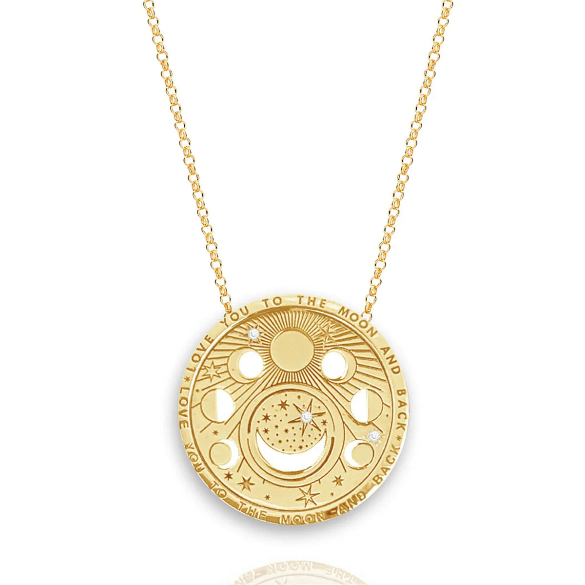 Gold Boho Design Necklaces | necklace | Wiccan Center