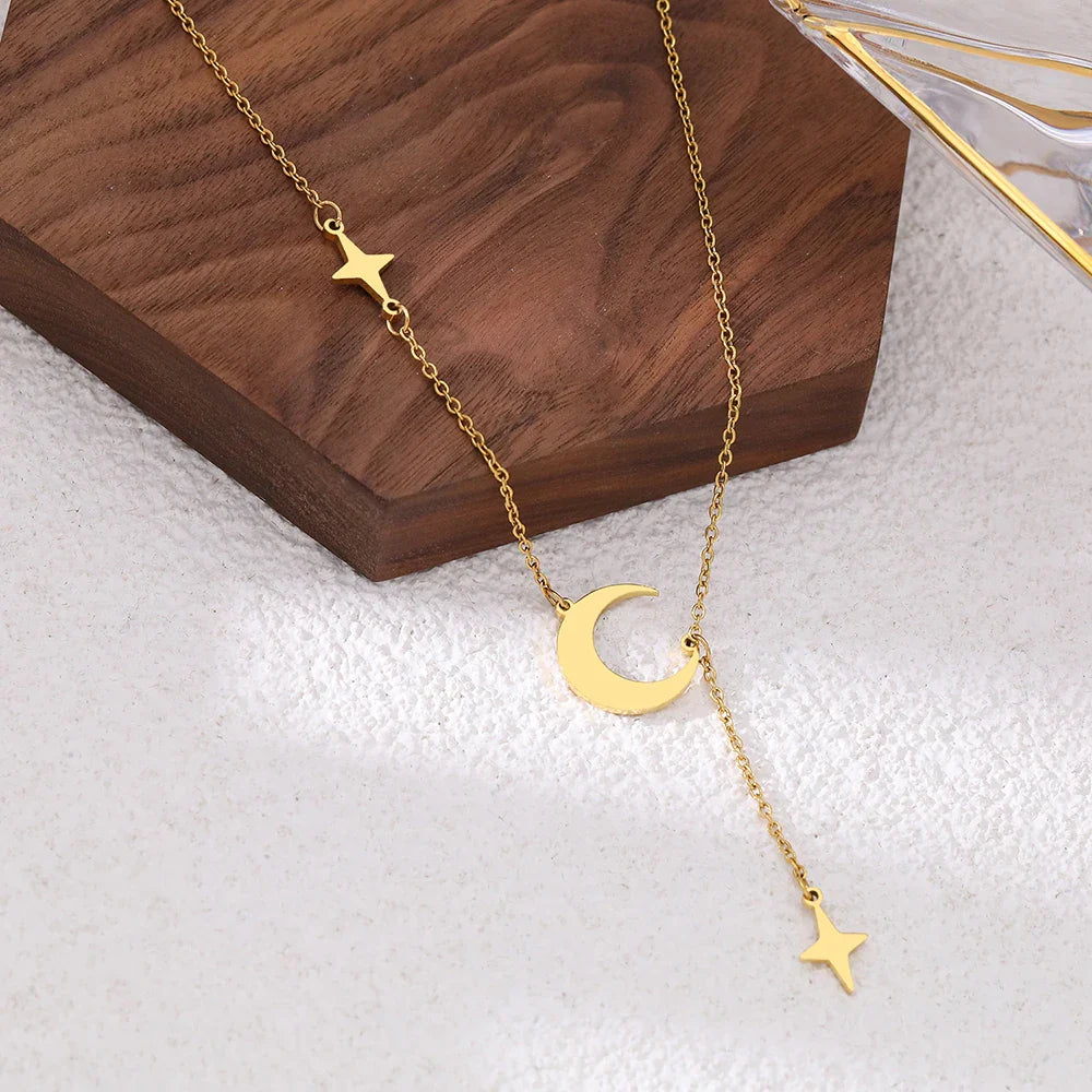 Moon Star Necklaces | necklace | Wiccan Center