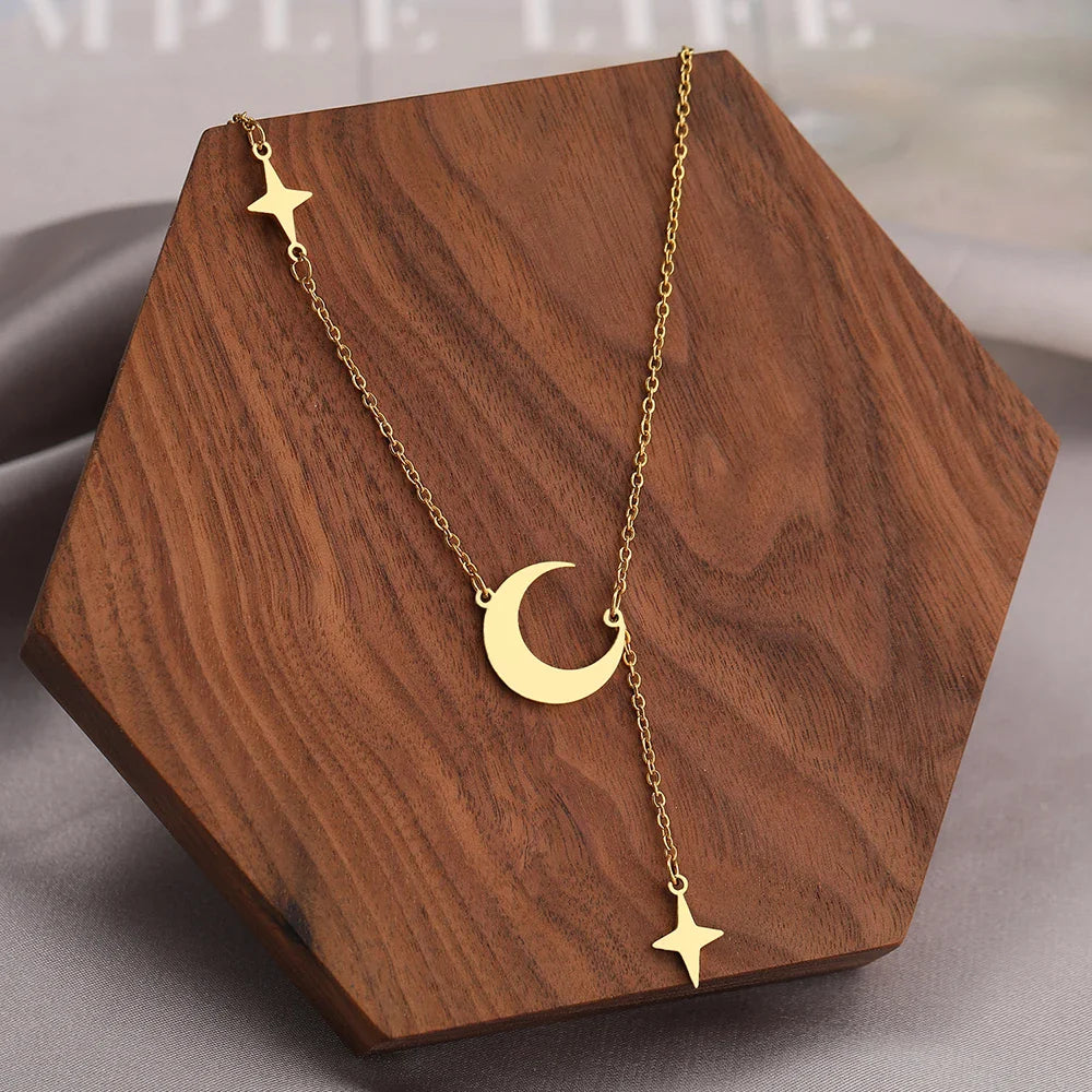 Moon Star Necklaces | necklace | Wiccan Center