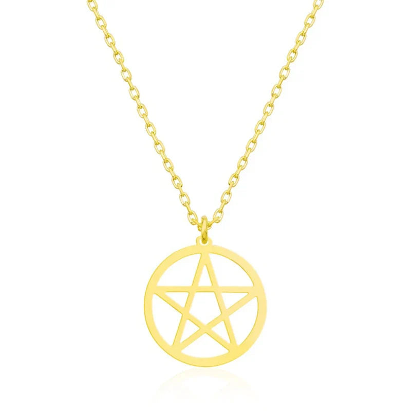 Pentacle Chain Necklace | necklace | Wiccan Center