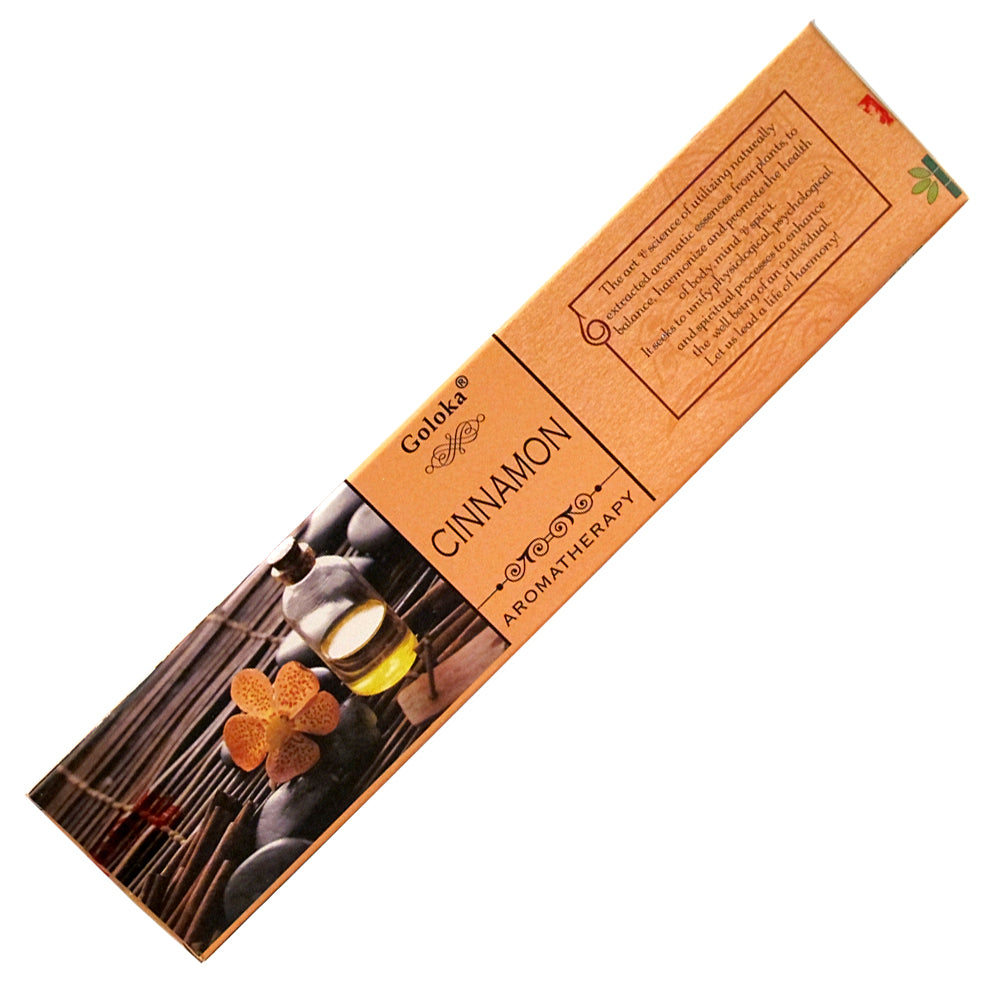 Goloka Aroma Cinnamon Incense Sticks | Incense | Wiccan Center