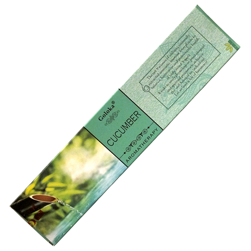 Goloka Aroma Cucumber Incense Sticks | Incense | Wiccan Center