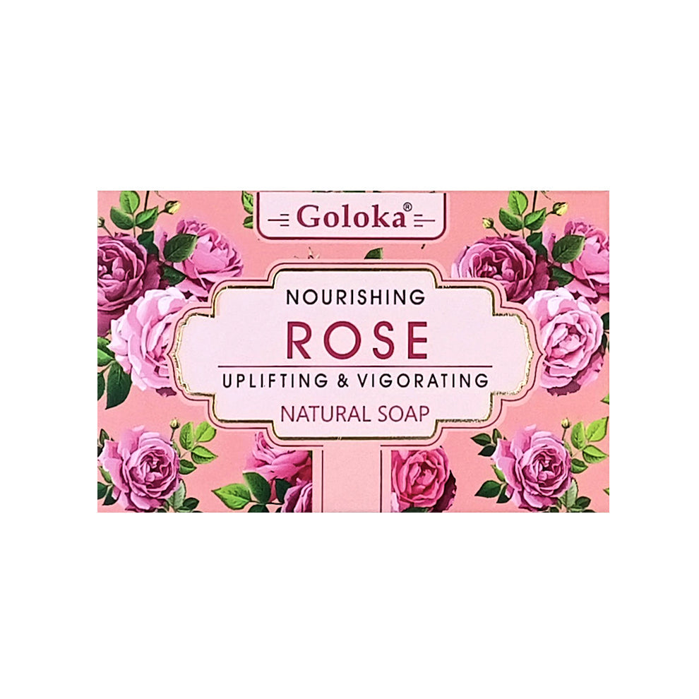 Goloka Rose Soap 75 gram | Soap | Wiccan Center