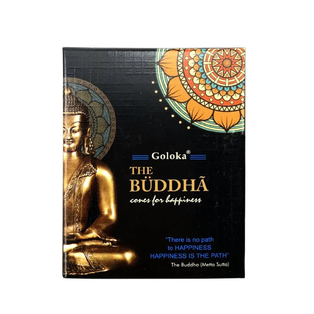 Goloka The Buddha Incense Cones (Black Series) | Incense | Wiccan Center