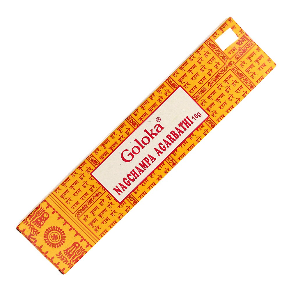 Goloka Nag Champa Incense stick 16 gr | Incense | Wiccan Center