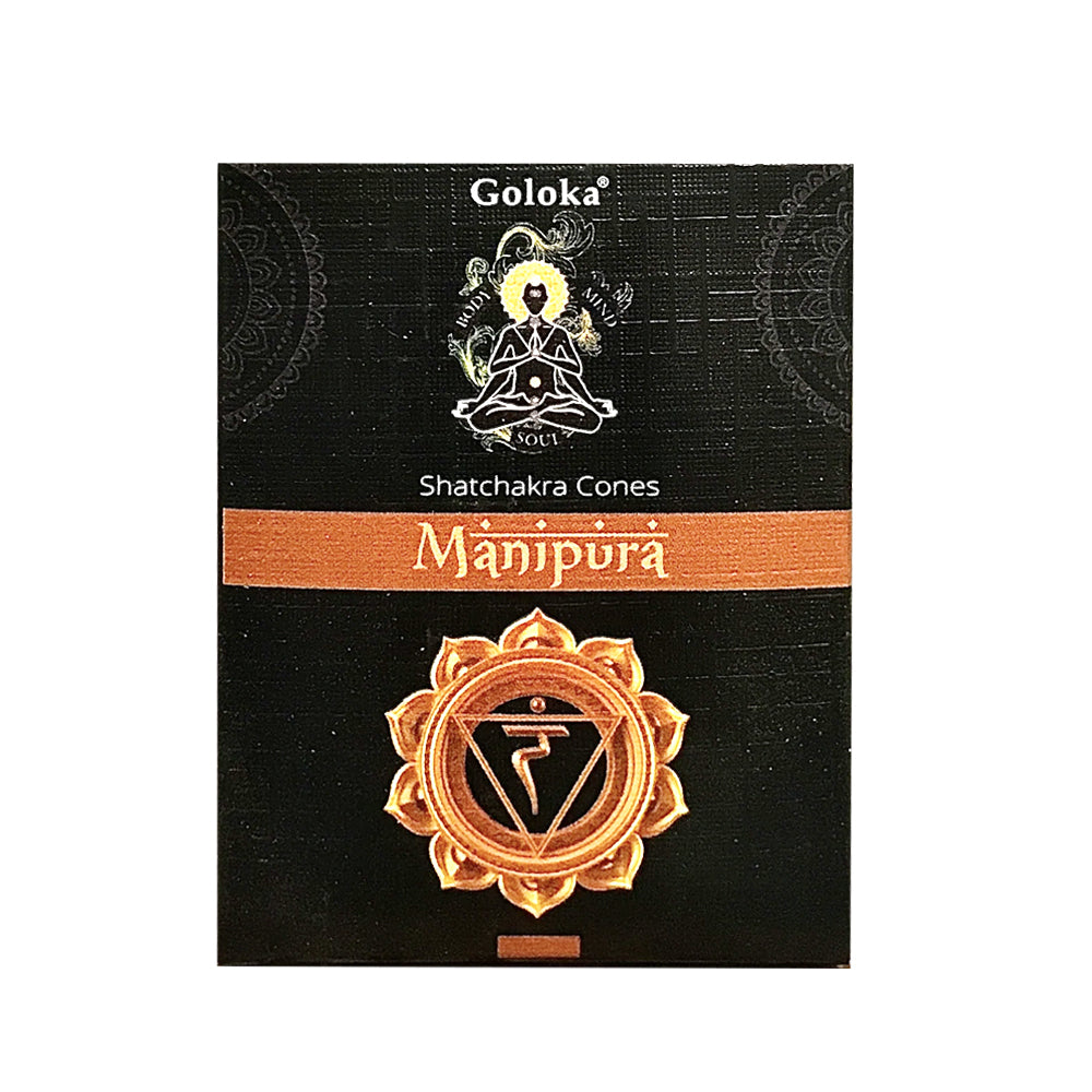 Goloka Shatchakra (Chakra) Incense Cones | Incense | Wiccan Center
