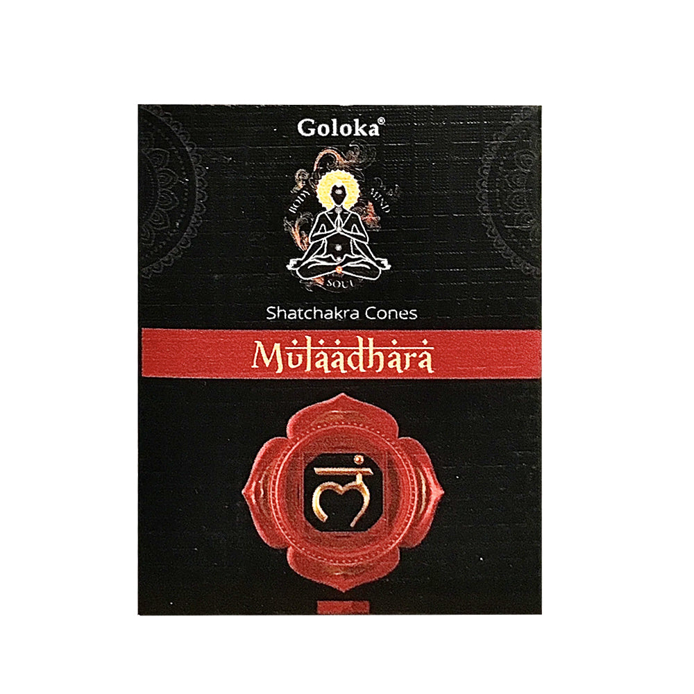 Goloka Shatchakra (Chakra) Incense Cones | Incense | Wiccan Center