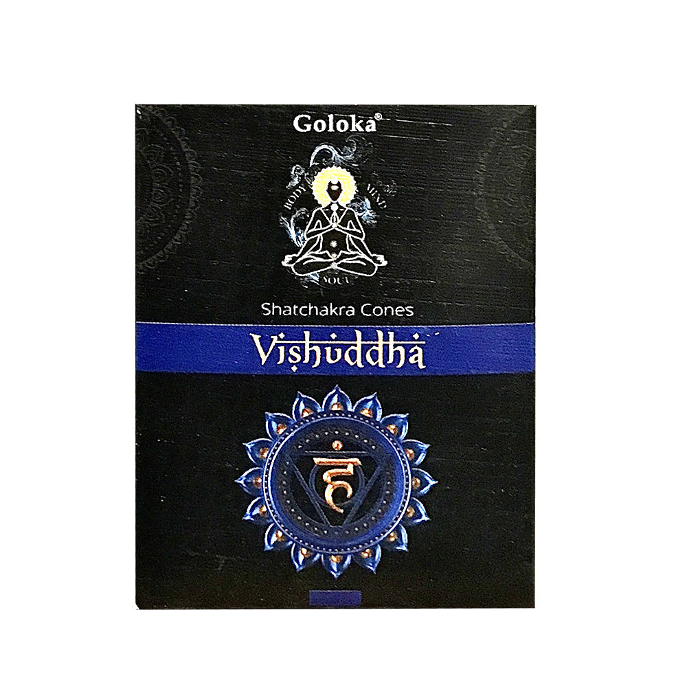 Goloka Shatchakra (Chakra) Incense Cones | Incense | Wiccan Center