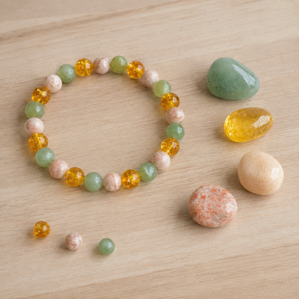 Bringing GOOD LUCK Crystal Kit, Gemstone Tumble Kit, Good Luck Crystal Gift Set