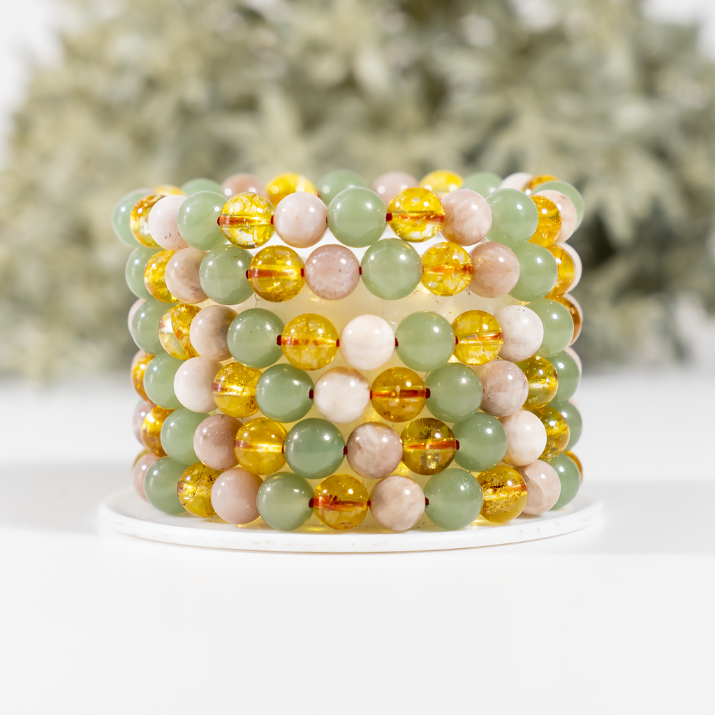 Bringing GOOD LUCK Crystal Bracelet (Inspiration, New Beginning, Confidence)