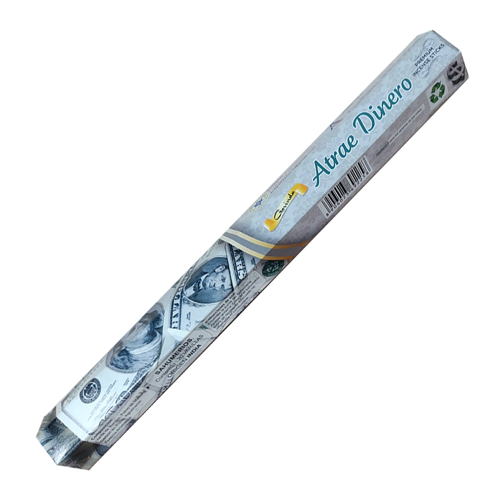 Govinda Attract Money (Atrae Dinero) Incense Sticks | Incense | Wiccan Center
