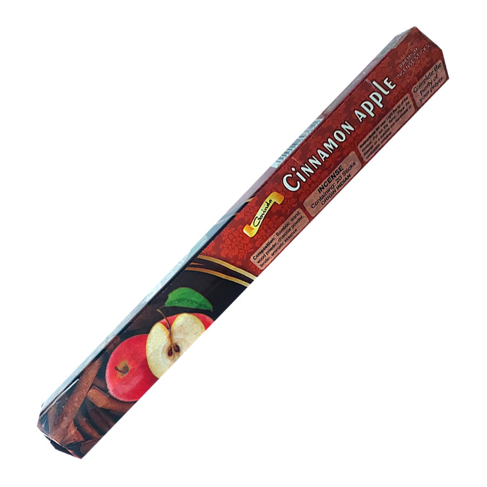 Govinda Cinnamon Apple Incense Sticks | Incense | Wiccan Center