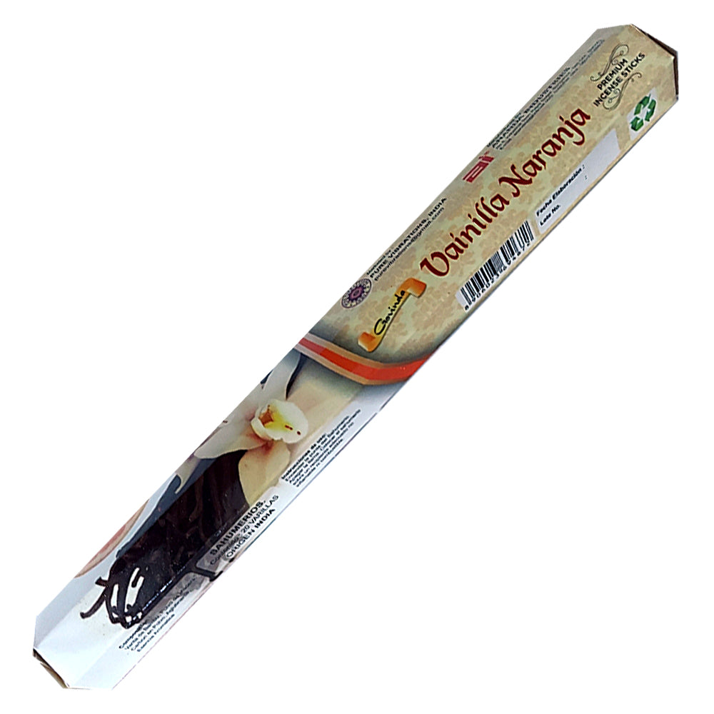 Govinda Vanilla Orange (Vanilla Naranja) Incense Sticks | Incense | Wiccan Center