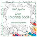 Adult Coloring Book With Uplifting Quotes: Pocket Inspiration - Paperback | Books | Wiccan Center