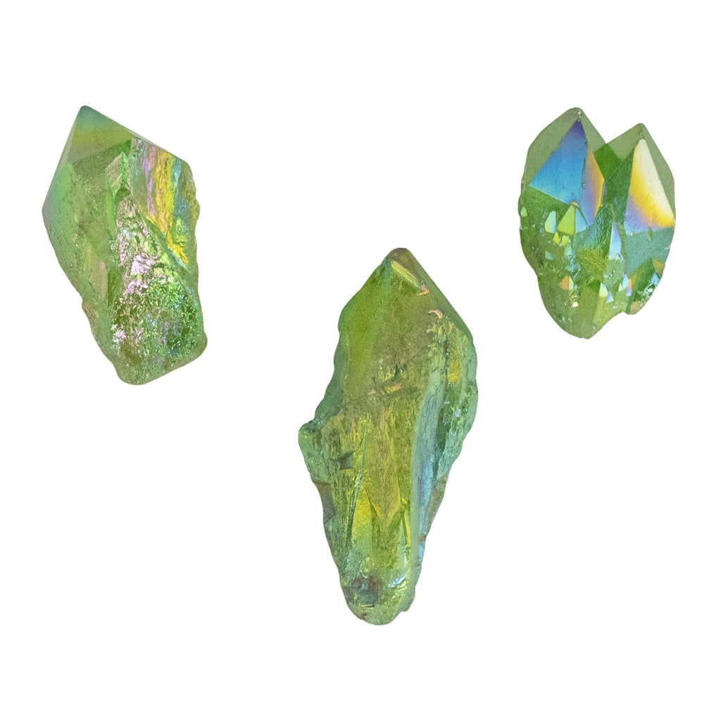 Green Aura Quartz Point 1lb | | Wiccan Center