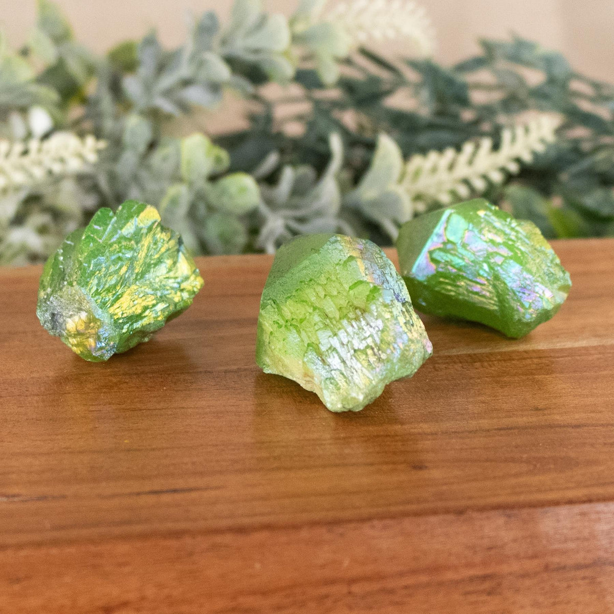 Green Aura Quartz Point 1lb | | Wiccan Center