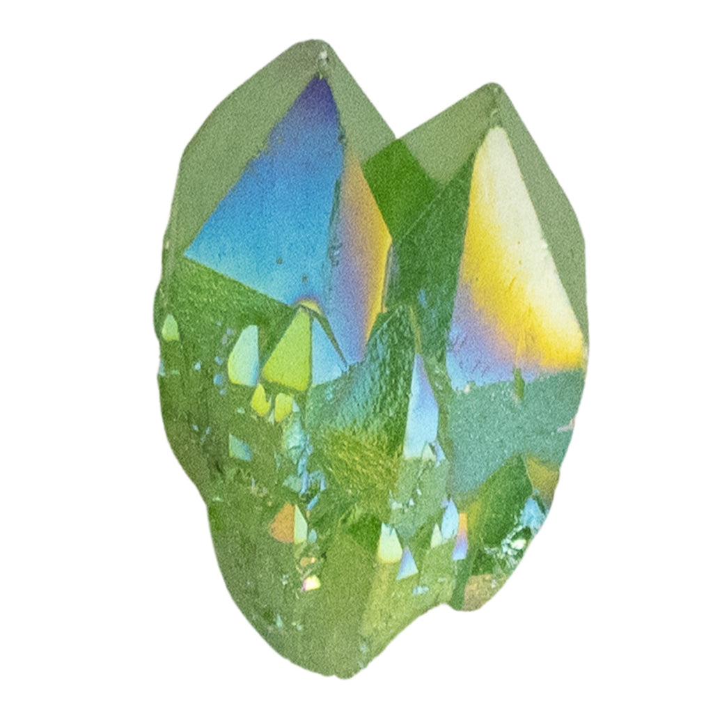 Green Aura Quartz Point 1lb | | Wiccan Center