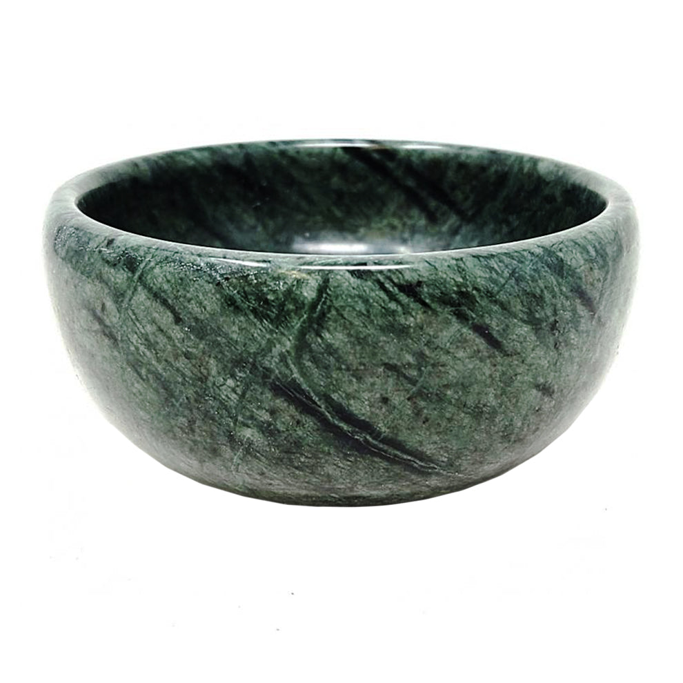 Green Marble Smudge Bowl 4" | Smudge Bowl | Wiccan Center