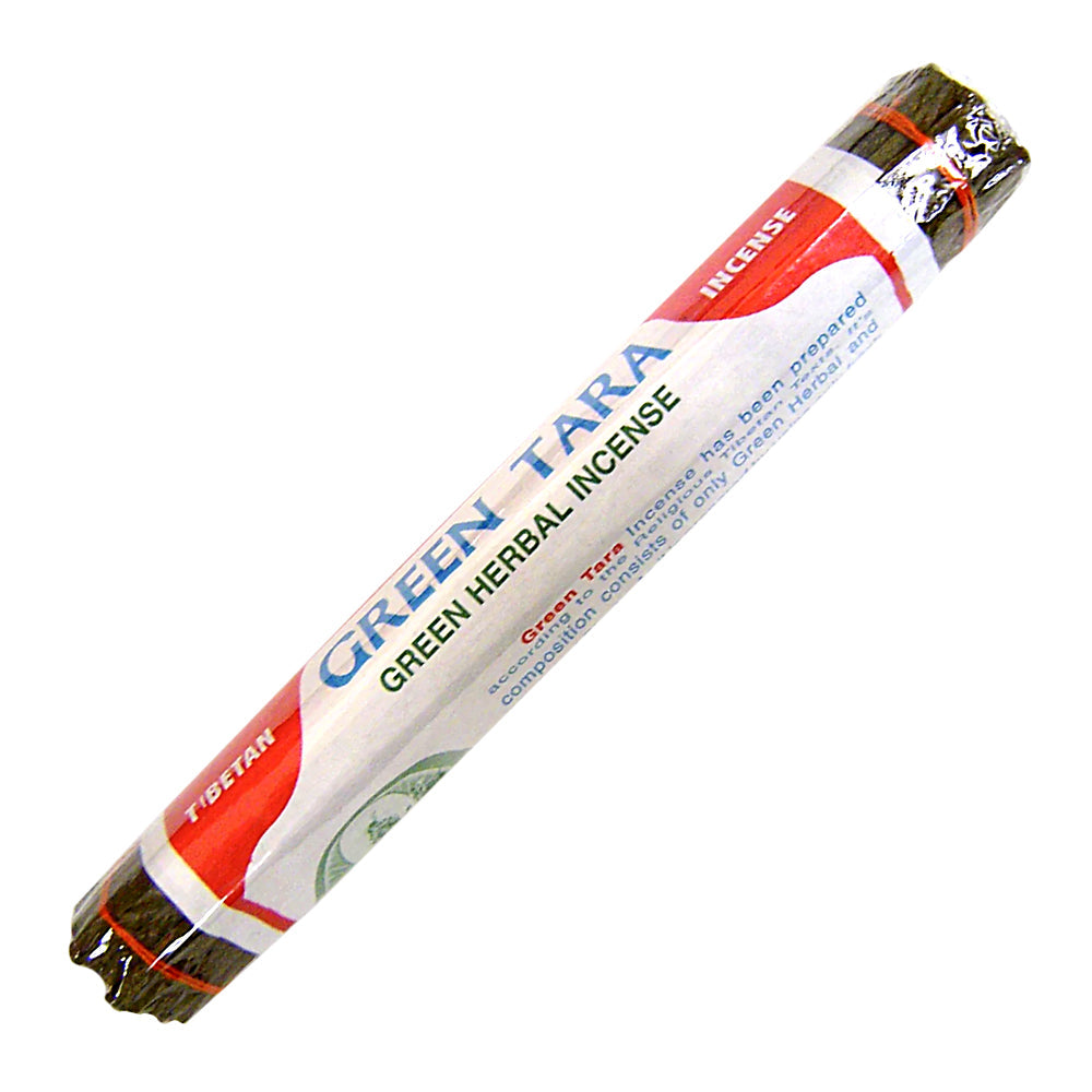 Tibetan Green Tara Herbal Incense Sticks 8" | Incense | Wiccan Center