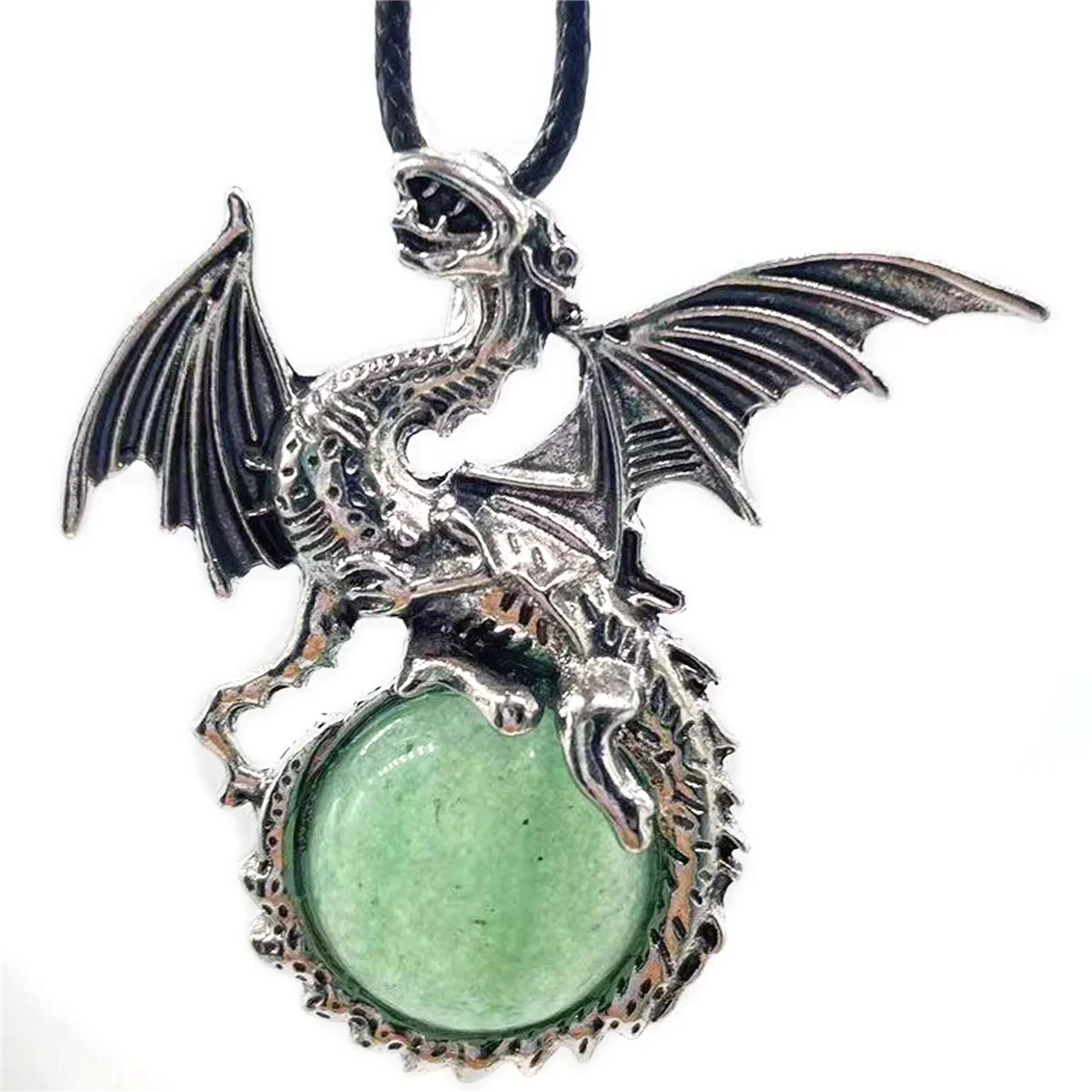 Crystal Circle Dragon Necklaces | necklace | Wiccan Center