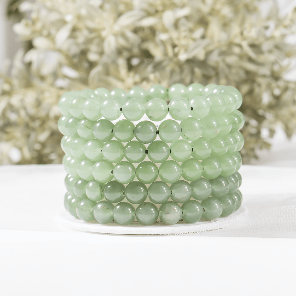 Green Aventurine Bracelet (Emotional Understanding and Attraction) | Bracelets | Wiccan Center