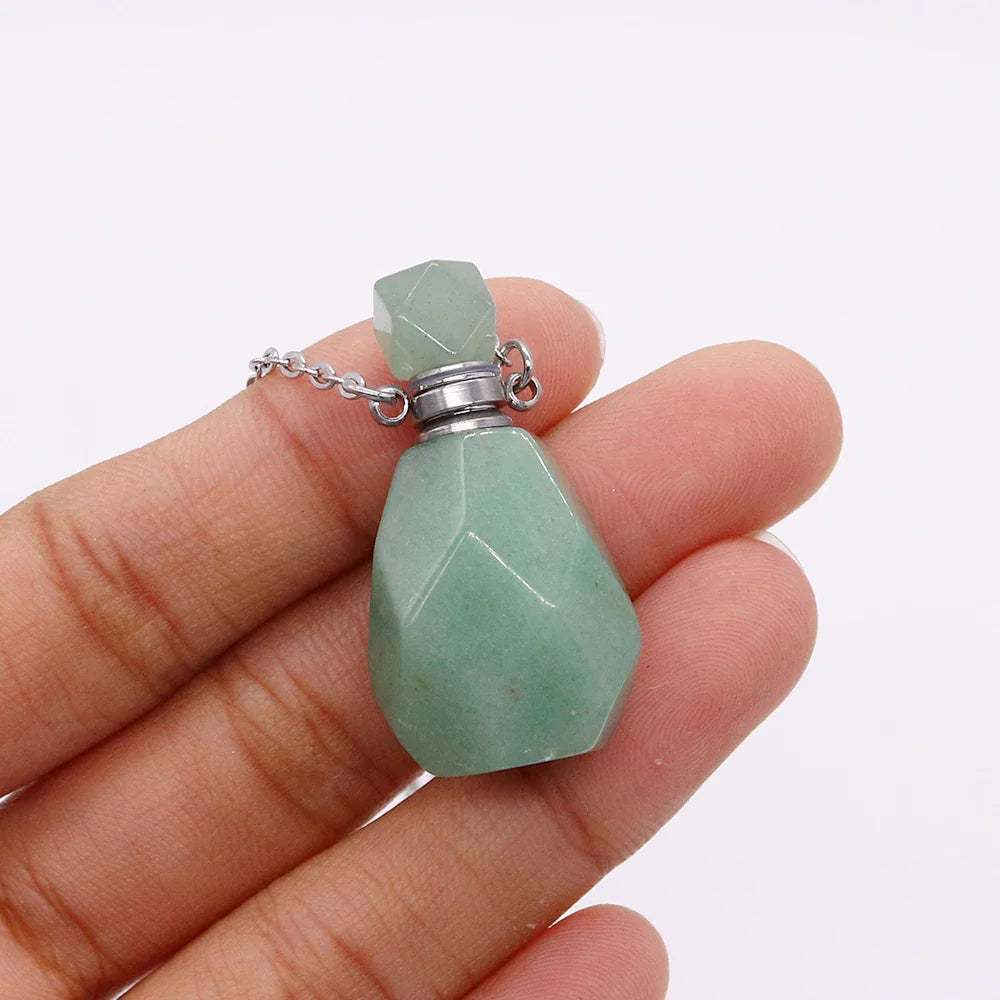 Crystal Potion Bottle Necklaces | necklace | Wiccan Center