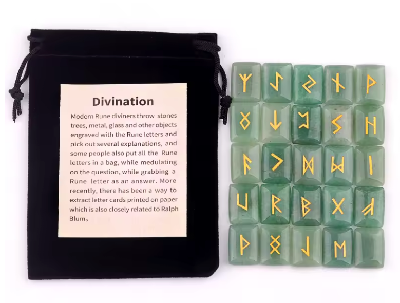 Crystal Runes | Runes | Wiccan Center