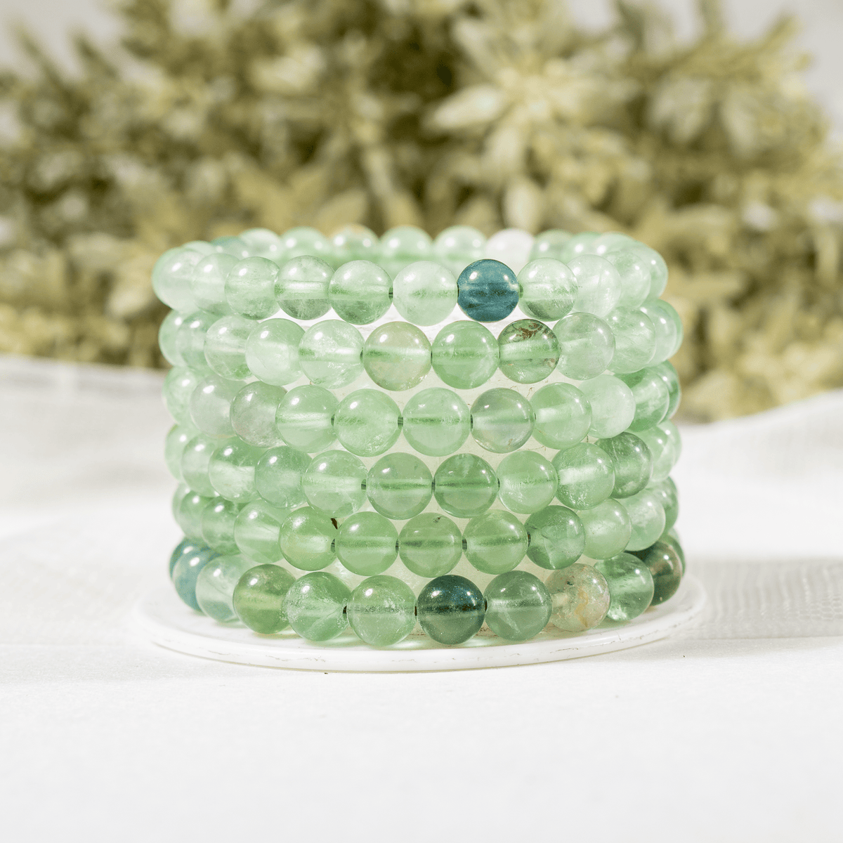Green Fluorite Bracelet (Intuition and Psychic Awareness)