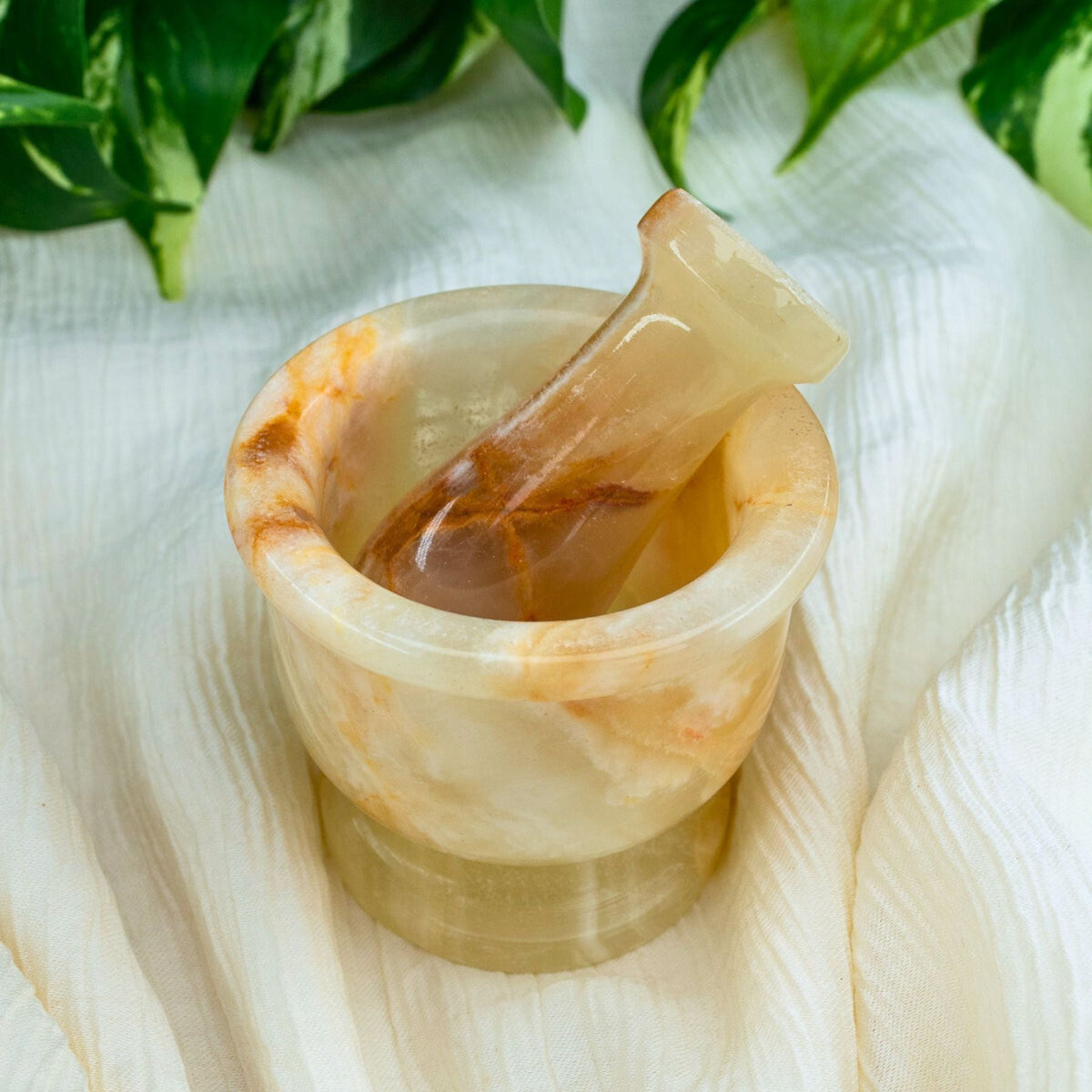 Green Onyx Mortar and Pestle | Mortars & Pestles | Wiccan Center