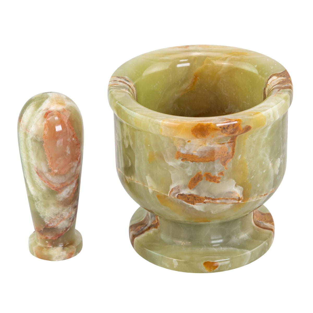 Green Onyx Mortar and Pestle | Mortars & Pestles | Wiccan Center