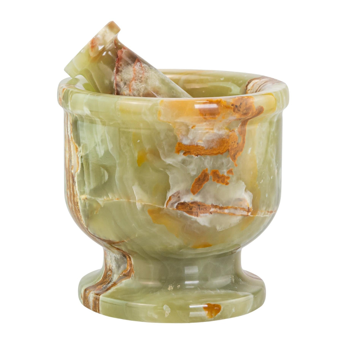 Green Onyx Mortar and Pestle | Mortars & Pestles | Wiccan Center