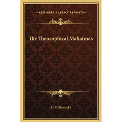 The Theosophical Mahatmas - Hardcover | Books | Wiccan Center